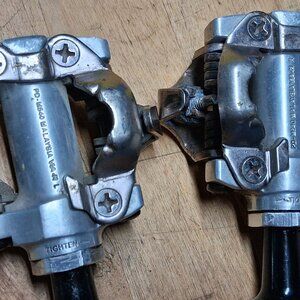 Shimano SPD pedal PD-M540 smooth ! silver
